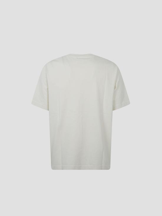 26SS 메종키츠네 더블 폭스 헤드 컴포트 티셔츠 OM011CFKJ7025 P702 LATTE - MAISON KITSUNE