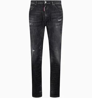 26SS 디스퀘어드2 스트레이트 팬츠 S74LB1911S30357 900 BLACK