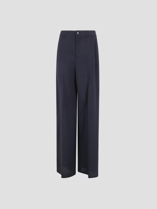 26SS 구찌 스트레이트 팬츠 852748ZAT68 4294 BLUE JAPAN