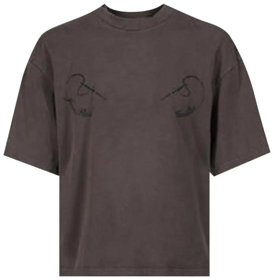 26SS 장 폴 고티에 반팔 티셔츠 2601WTO405J033 04 DARKGREY