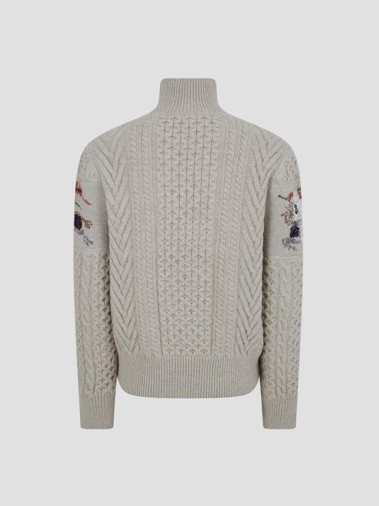 26SS 버버리 후드 티셔츠 8121451 A2954 BEIGE MELANGE - BURBERRY