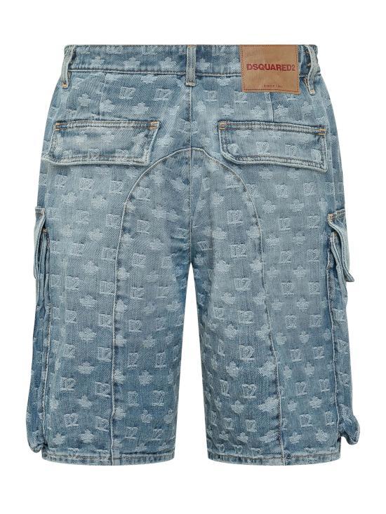 26SS 디스퀘어드2 숏팬츠 S74MU0980D30023 470 NAVY BLUE - DSQUARED2