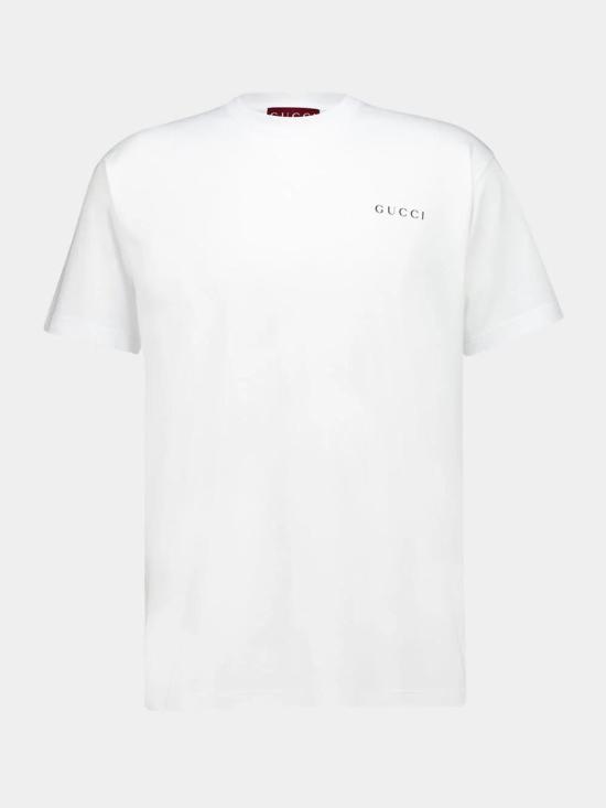 26SS 구찌 반팔 티셔츠 855021XJHQK 9051 WHITE MIX