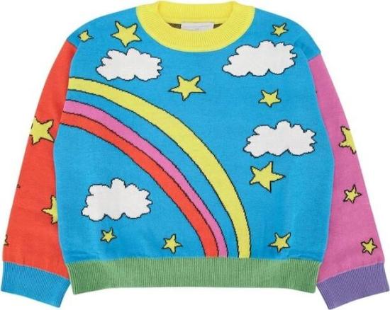 25FW [키즈] 스텔라 맥카트니 풀오버 TX9A70Z1528 999 COLOURFUL