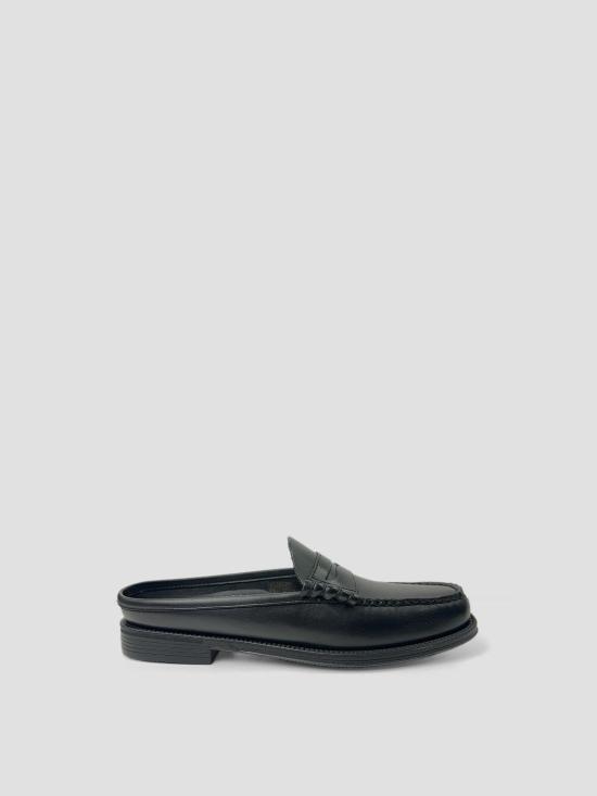 26SS 지 에이치 바스 로퍼 BA11701D 000 BLACK LEATHER