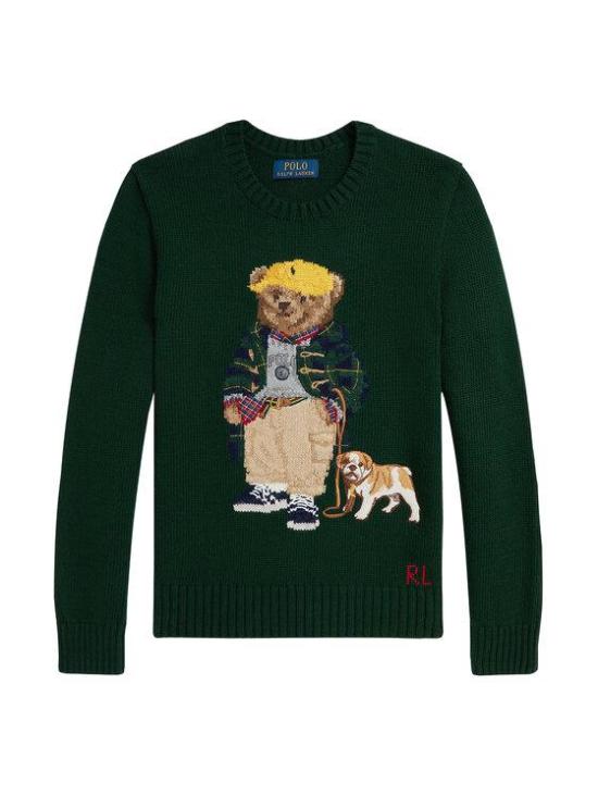 25FW [키즈] 랄프 로렌 니트/스웻셔츠 323978393001 300 MOSS AGATE