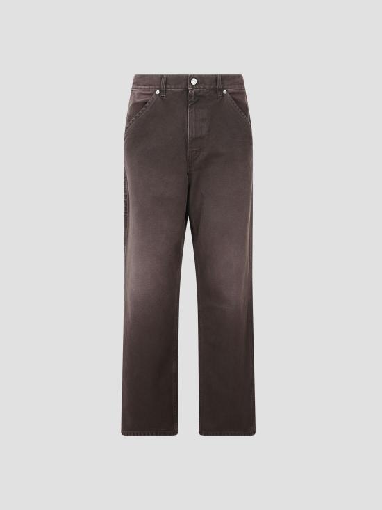 26SS 마르니 스트레이트 팬츠 PUMU0325GXUSCY63 00M75 CACAO