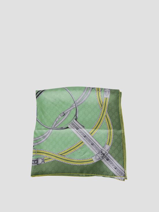 26SS 구찌 머플러/스카프 7671303G009 3575 CITRON YELLOW