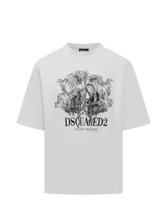 26SS 디스퀘어드2 반팔 티셔츠 S74GD1545D20106 100 WHITE