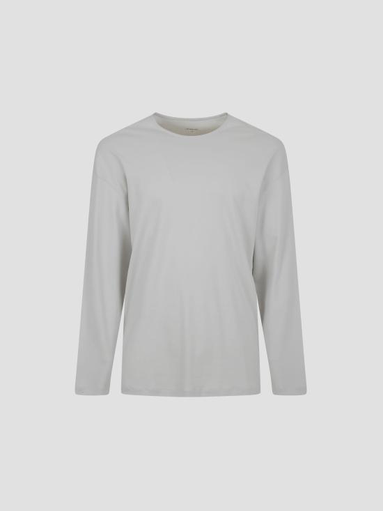 26SS 르메르 면실크 긴팔 티셔츠 TS0019LJ1055 BG282 PLASTER