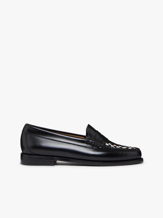 26SS 지에이치 바스앤코 로퍼 BA41010F 00X BLACK LTHR MONO