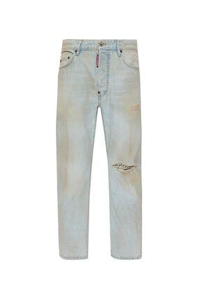 26SS 디스퀘어드2 스트레이트 팬츠 S74LB1876D30011 470 NAVY BLUE