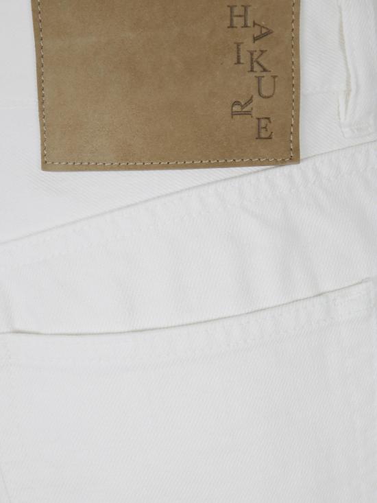 26SS 하이쿠레 데님 팬츠 HEW03296GF172PX T0341 OFF WHITE - HAIKURE