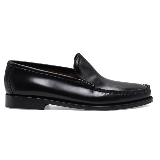 26SS 지 에이치 바스 로퍼 BA10305 000 BLACK LEATHER