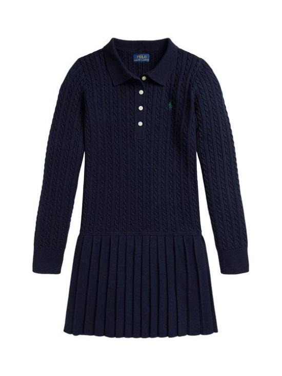 25FW [키즈] 랄프 로렌 원피스 313978841001 410 CRUISE NAVY