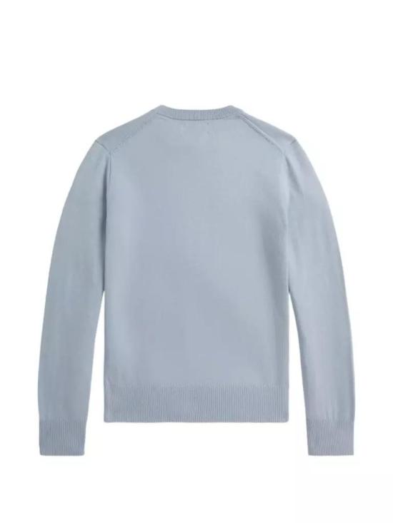26SS [키즈] 랄프 로렌 캐시미어 니트 323799887500 400 BLUE - RALPH LAUREN