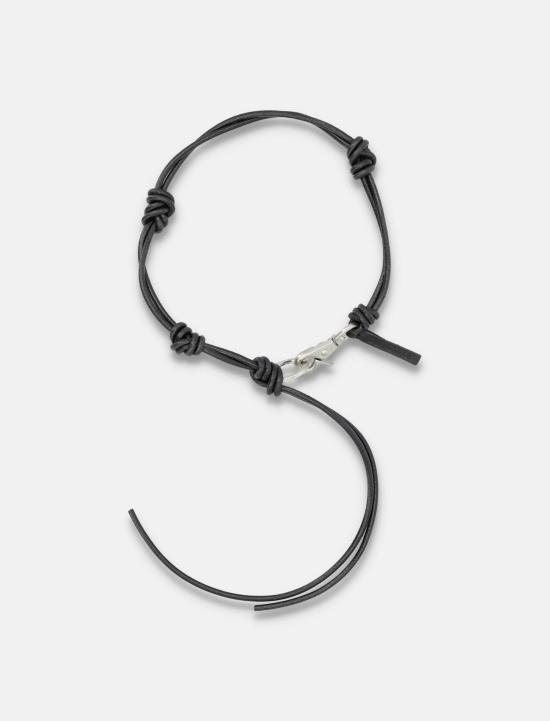 26SS 아워레가시 네크리스 A4258UB BLK LTH BLACK LEATHER