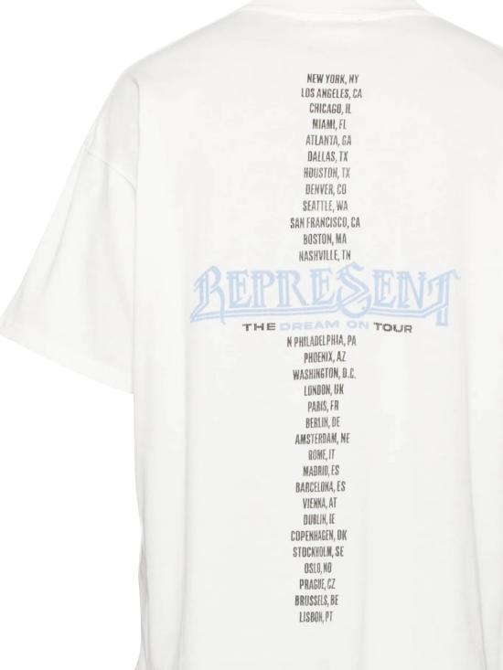 26SS 리프레젠트 반팔 티셔츠 MLM100823 72 FLAT WHITE - REPRESENT