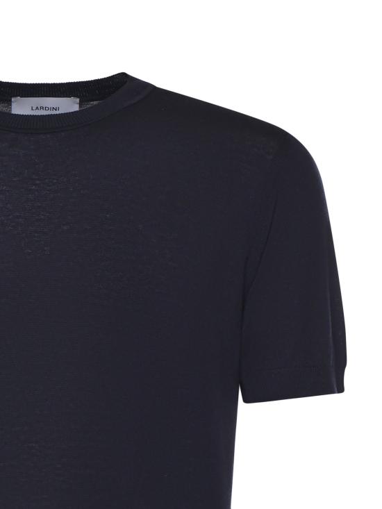 26SS 라르디니 반팔 티셔츠 PALMMC80 PA66031850 Blue - LARDINI