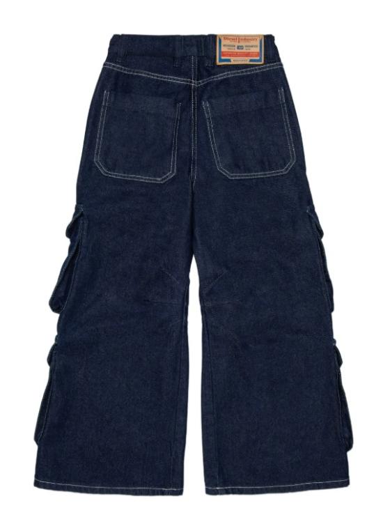 26SS [키즈] 디젤 스트레이트 팬츠 J02514 KXBRNK01 - DIESEL