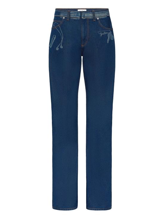 26SS 장 폴 고티에 데님 팬츠 26 01 W TR060 D02757 Vintage blue