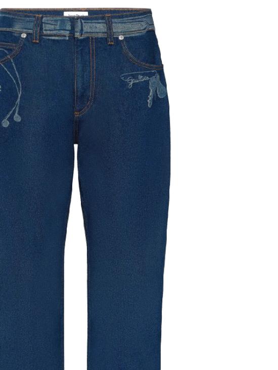 26SS 장 폴 고티에 데님 팬츠 26 01 W TR060 D02757 Vintage blue - JEAN PAUL GAULTIER