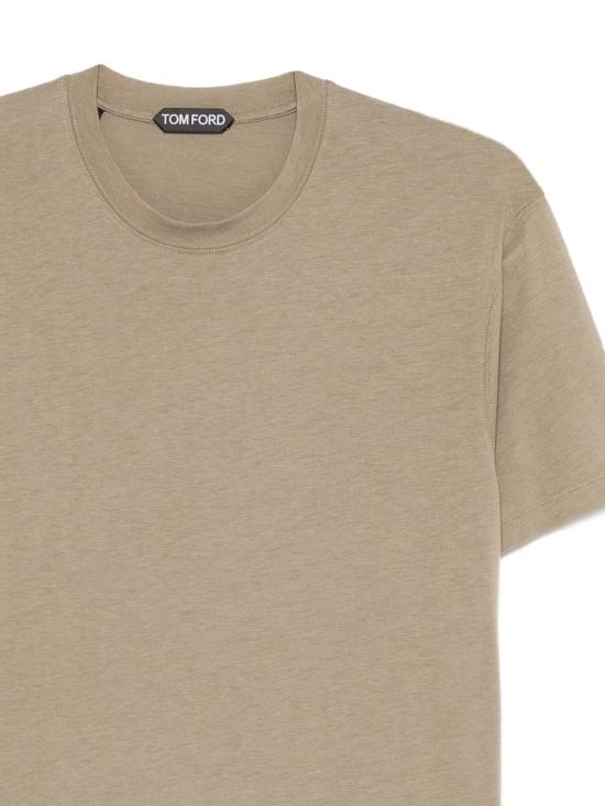 26SS 톰포드 반팔 티셔츠 JCS004JMT012 GAH Olive green - TOMFORD