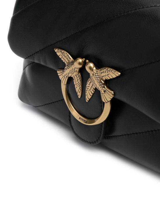 26SS 핑코 숄더백 100039 A0F2Z99Q NERO ANTIQUE GOLD - PINKO