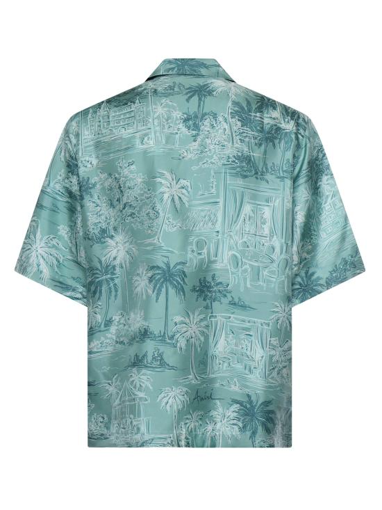 26SS 아미리 반팔 셔츠 AMTOSH1126 395 Turquoise - AMIRI
