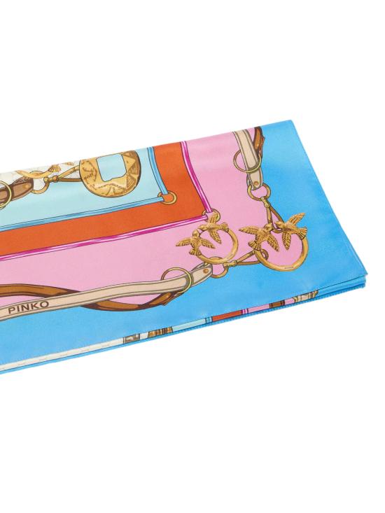 26SS 핑코 머플러/스카프 106656 A39NEN0 MULT AZZURRO ROSA - PINKO
