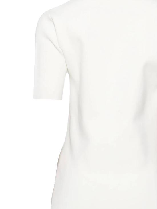 26SS 토템 반팔 티셔츠 251WRT0513YA0187 003 Optic white - TOTEME