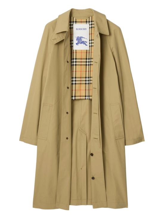 26SS 버버리 롱 코튼 카 코트 8117516 X HAMPER - BURBERRY