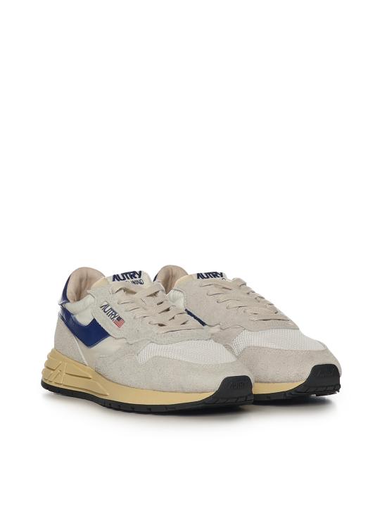 25FW 오트리 릴윈드 로우 나일론 스웨이드 스니커즈 WWLM UT01 WHITE LIMOGES - AUTRY