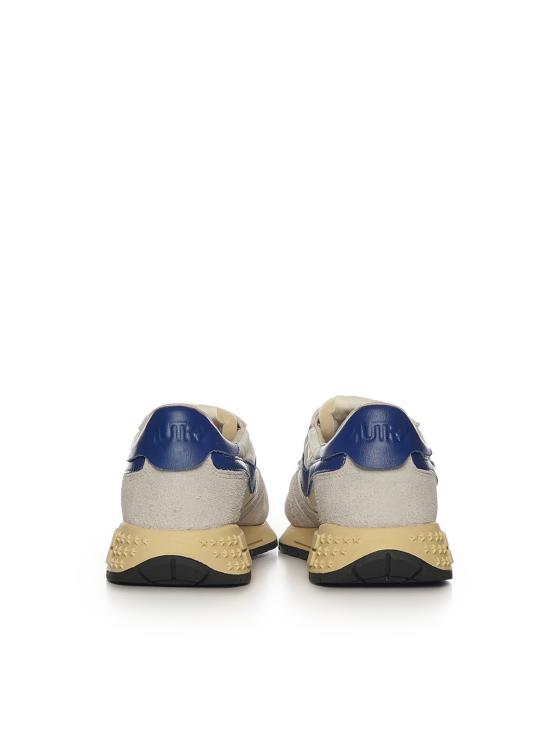 25FW 오트리 릴윈드 로우 나일론 스웨이드 스니커즈 WWLM UT01 WHITE LIMOGES - AUTRY