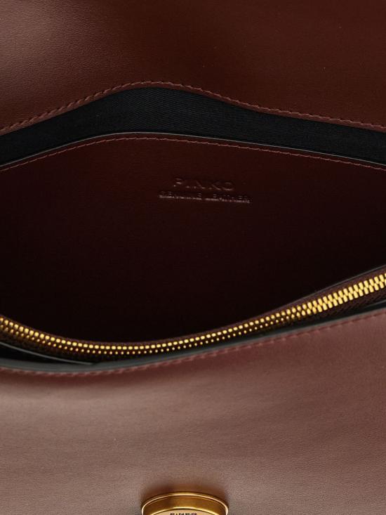 26SS 핑코 숄더백 105857 A0F1R49Q ROSSO VINO ANTIQUE GOLD - PINKO