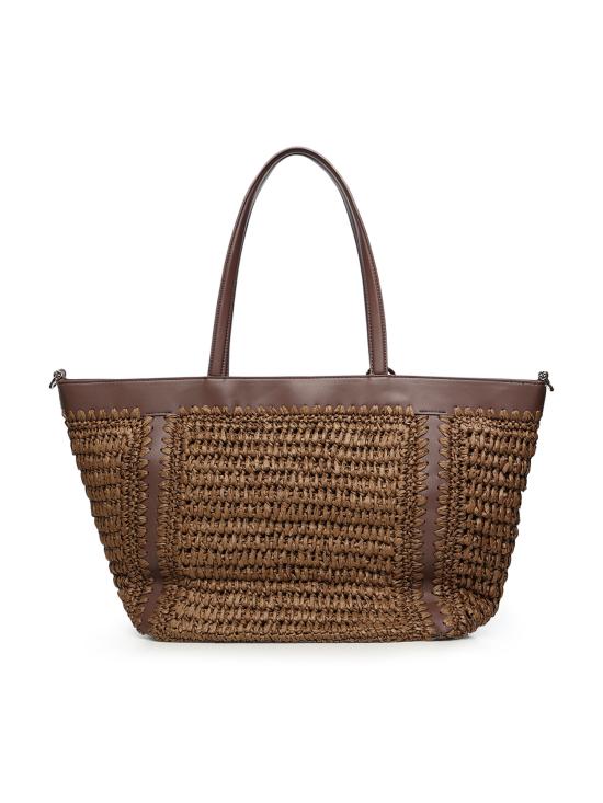 26SS 브이73 토트백 73BS9M301 ALISYAMORO DARK BROWN - V73