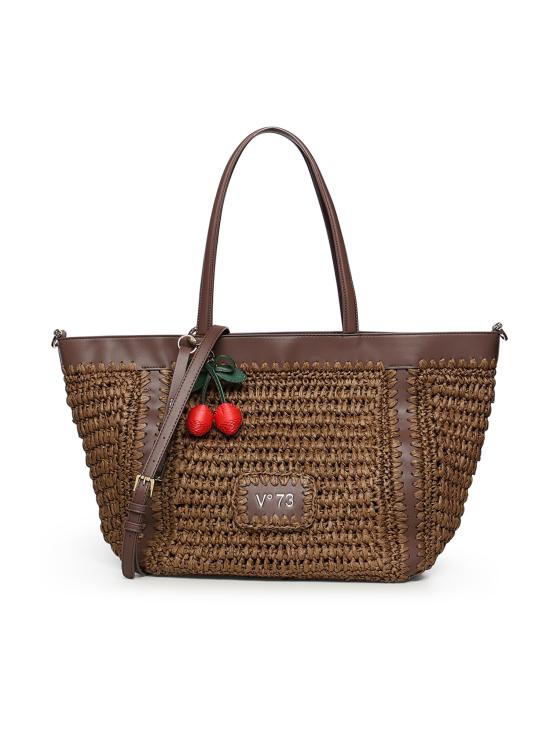 26SS 브이73 토트백 73BS9M301 ALISYAMORO DARK BROWN