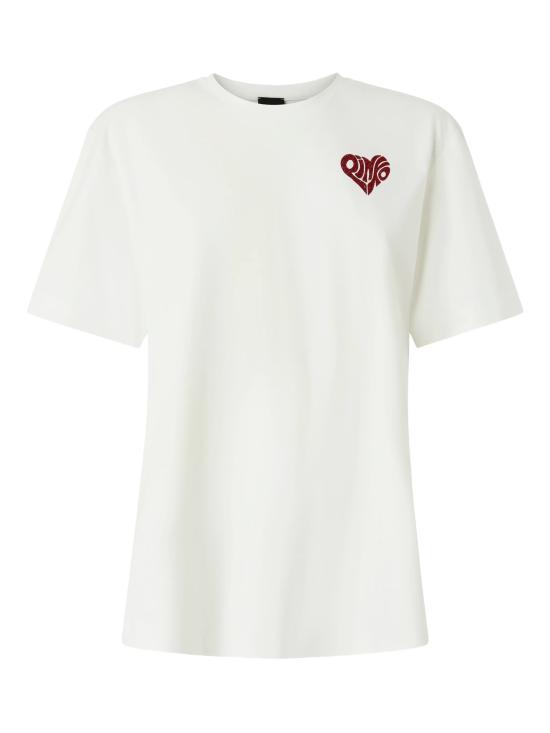 26SS 핑코 반팔 티셔츠 105526 A33IZR2 Red