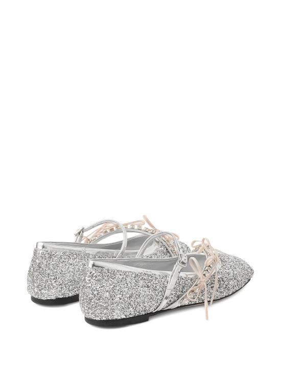 26SS 지미추 플랫 슈즈 LOLIBALLERINA BQLSILVER MACARON - JIMMY CHOO