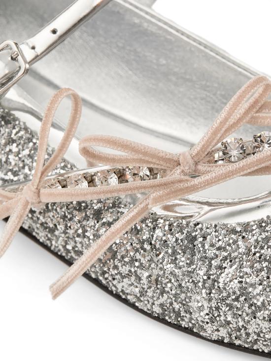 26SS 지미추 플랫 슈즈 LOLIBALLERINA BQLSILVER MACARON - JIMMY CHOO