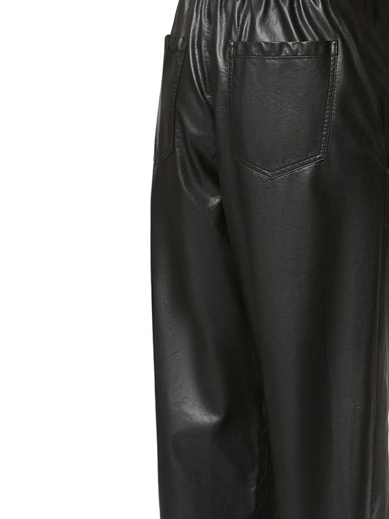 26SS 이자벨마랑에뚜왈 가죽 팬츠 PA0629FA D1B03E01BK Black - ISABEL MARANT ETOILE