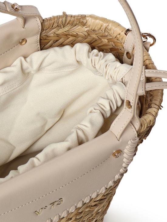 26SS 브이73 토트백 73BS9N201 VANNAOFF WHITE NATURALE Off white natural - V73