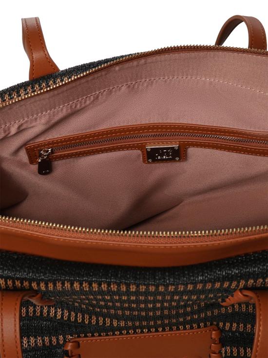 26SS 브이73 토트백 73BS9M801 CASSIENERO CUOIO Black tan - V73