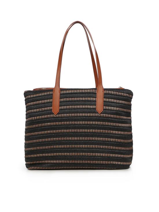 26SS 브이73 토트백 73BS9M801 CASSIENERO CUOIO Black tan - V73