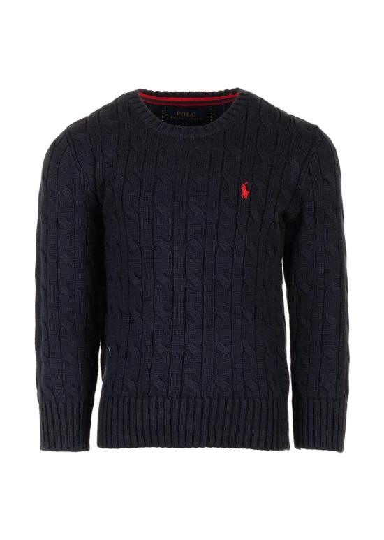 26SS [키즈] 랄프 로렌 캐시미어 니트 323702674060 410 RL NAVY C3807
