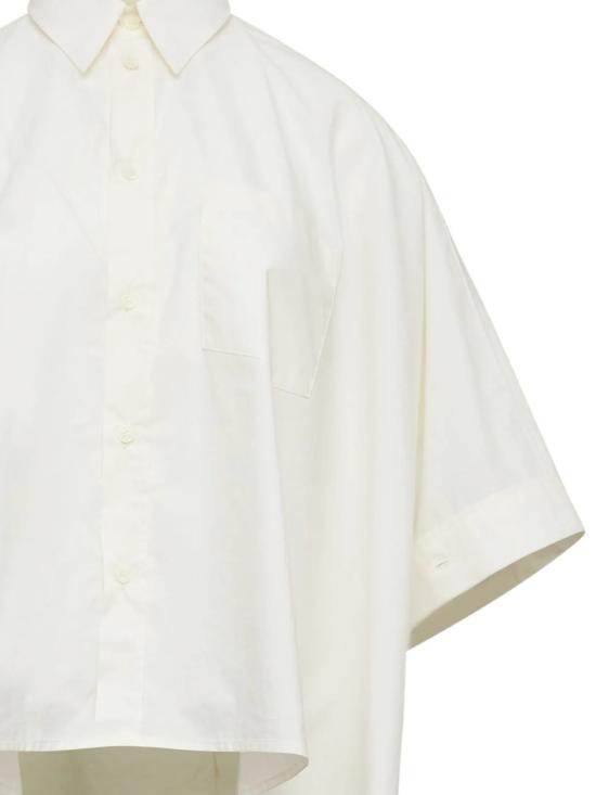 26SS MM6 메종마르지엘라 크롭드 셔츠 S52DL0236 M35256101 - MM6 MAISON MARGIELA