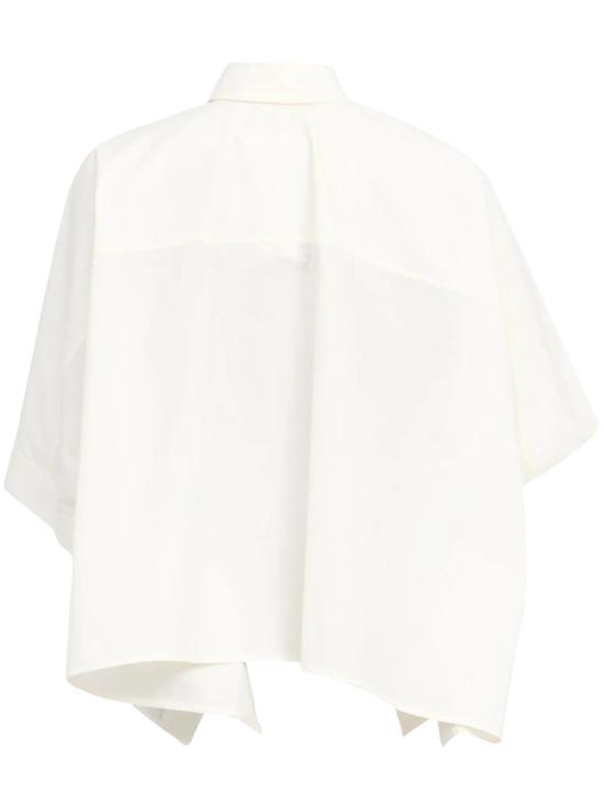 26SS MM6 메종마르지엘라 크롭드 셔츠 S52DL0236 M35256101 - MM6 MAISON MARGIELA