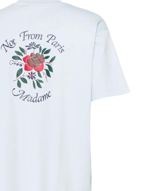 26SS 드롤드무슈 반팔 티셔츠 JTS210CO002 LBE Light Blue - DROLE DE MONSIEUR