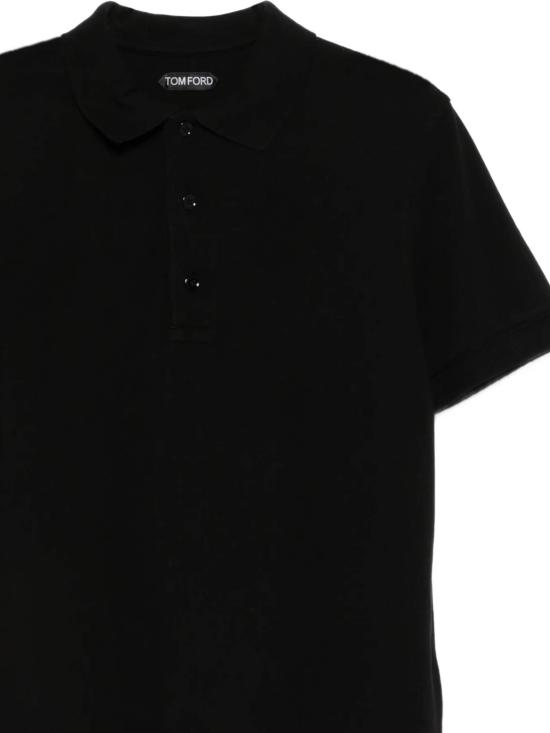 26SS 톰포드 폴로 티셔츠 JPS011JMT013 NAA Black - TOMFORD