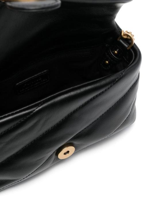 26SS 핑코 숄더백 100040 A0F2Z99Q NERO ANTIQUE GOLD - PINKO